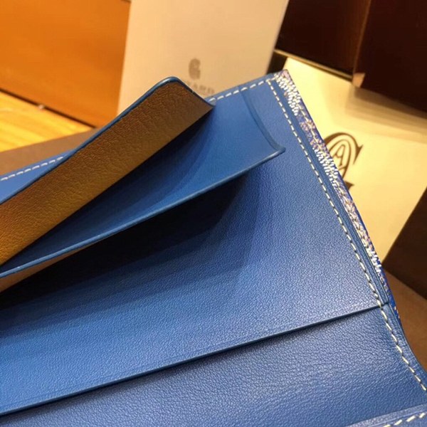 (미러급) 고야드 장지갑 블루
