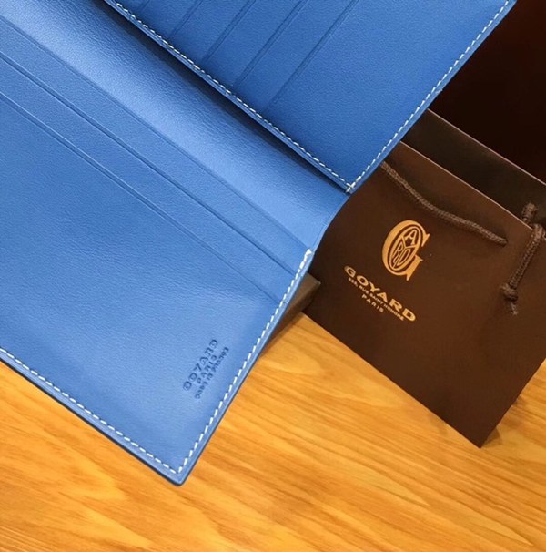 (미러급) 고야드 장지갑 블루