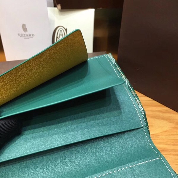 (미러급) 고야드 장지갑 그린