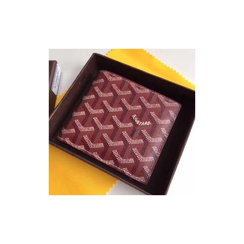 고야드 반지갑 버건디