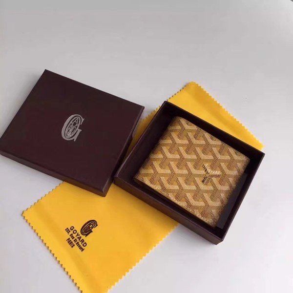 고야드 반지갑 옐로우