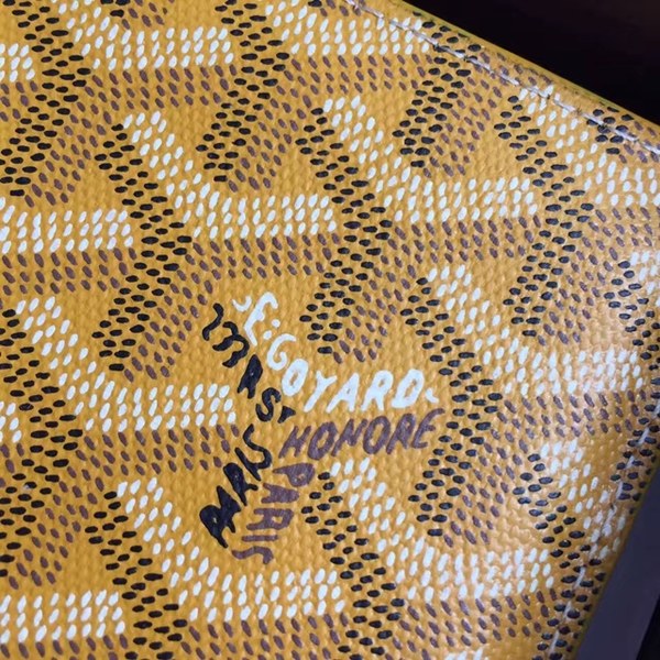 고야드 반지갑 옐로우