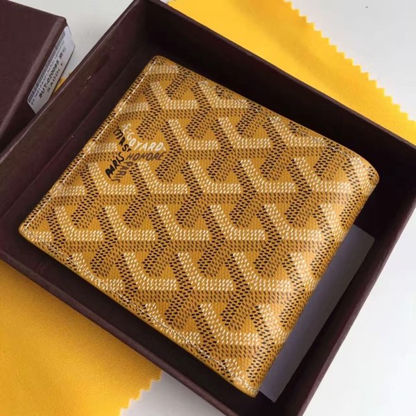 고야드 반지갑 옐로우