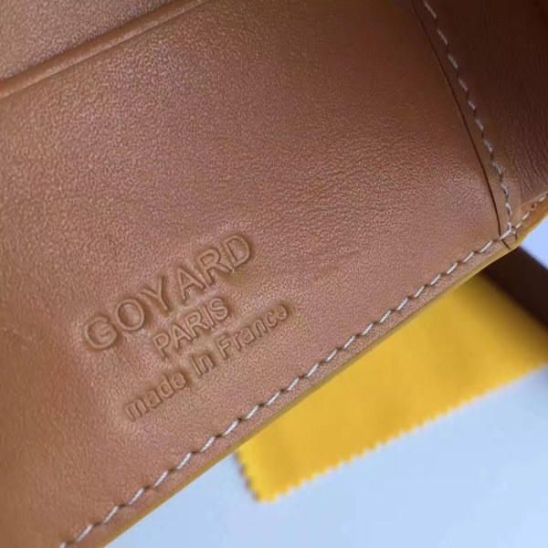 고야드 반지갑 옐로우
