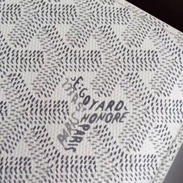 고야드 반지갑 화이트