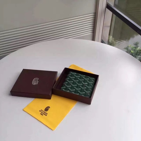 고야드 반지갑 그린