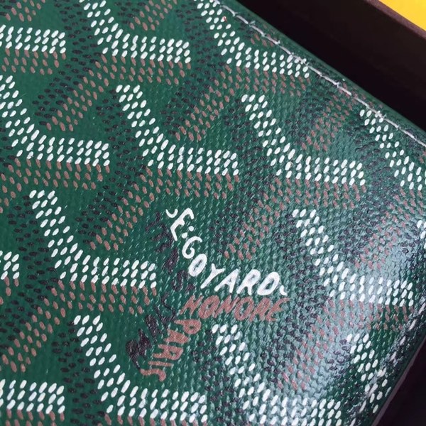 고야드 반지갑 그린