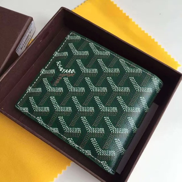 고야드 반지갑 그린