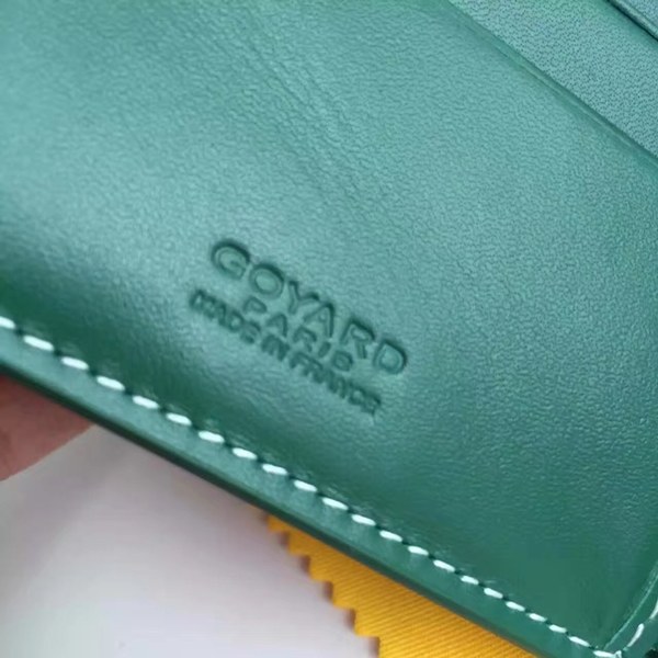 고야드 반지갑 그린