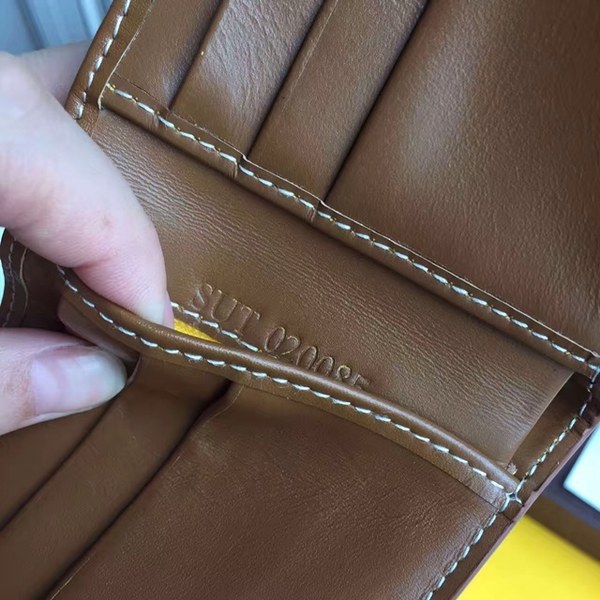 고야드 반지갑 블랙&브라운