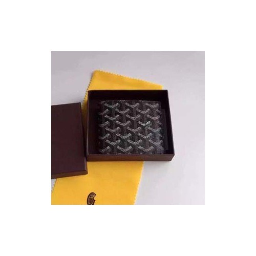 고야드 반지갑 블랙&브라운