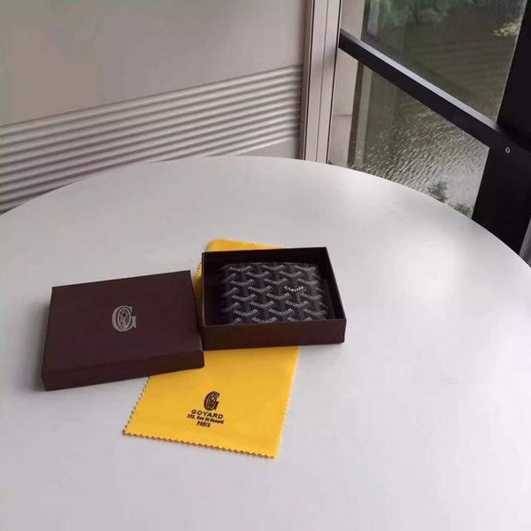 고야드 반지갑 블랙&브라운