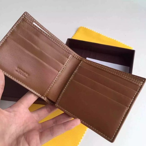 고야드 반지갑 블랙&브라운