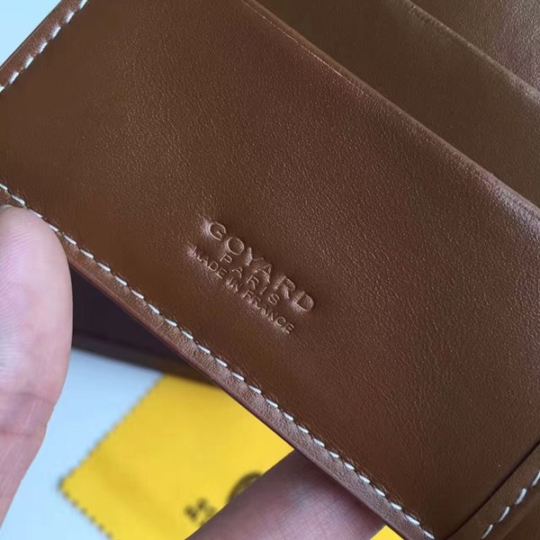 고야드 반지갑 블랙&브라운