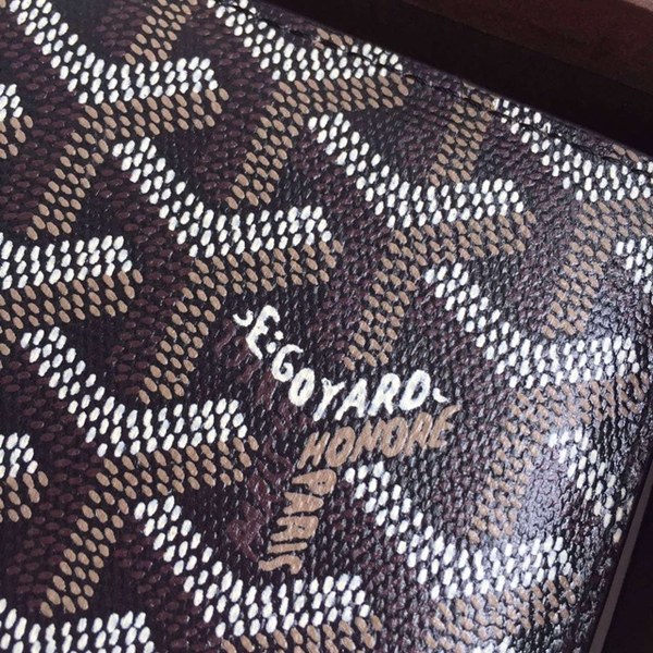 고야드 반지갑 블랙