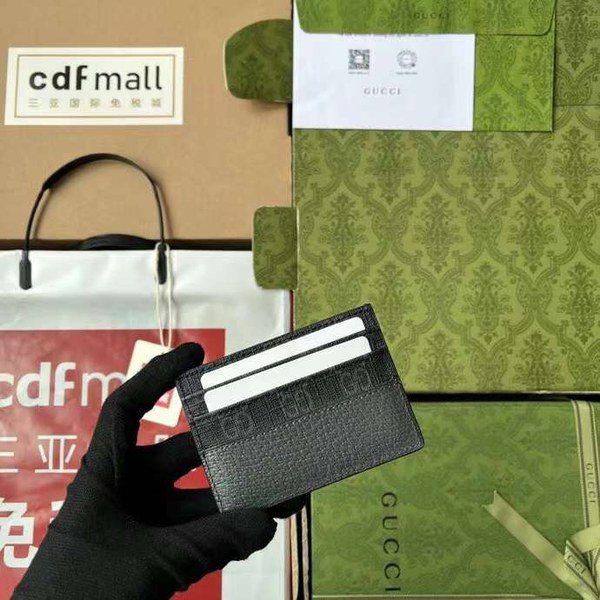 구찌 2023 컷아웃 인터로킹 G 카드 케이스 701425 지갑 카드지갑