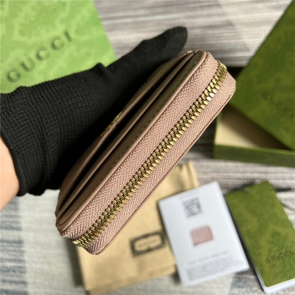 [해외배송]GUCCI 구찌 GG 마몽 마트라셰 지퍼 카드지갑 671772