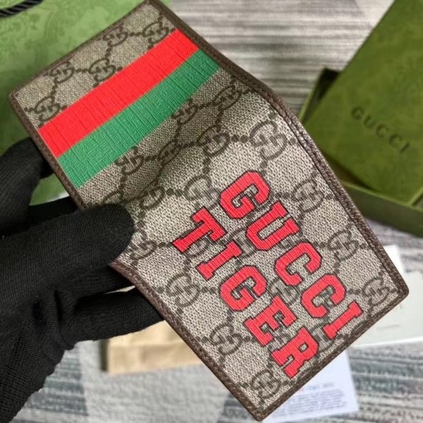 구찌 2022 타이거 반지갑 671652 US7EC