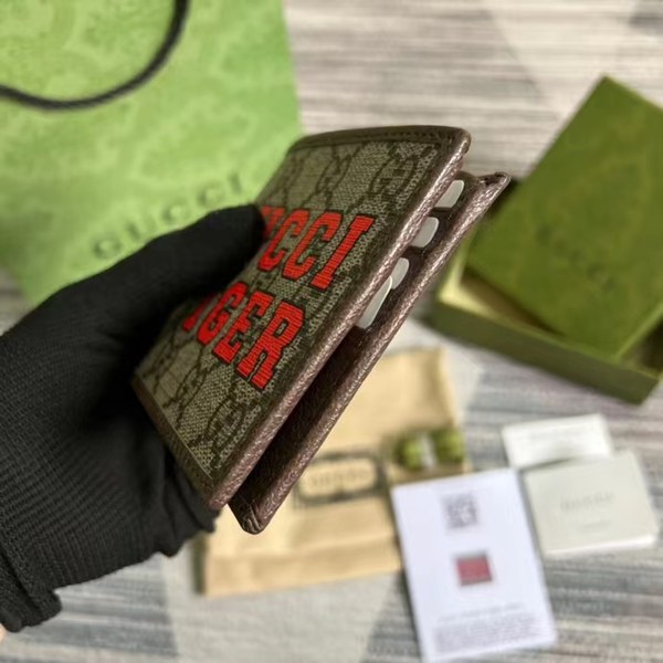 구찌 2022 타이거 반지갑 671652 US7EC