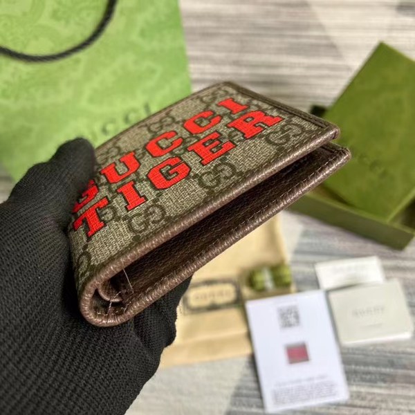 구찌 2022 타이거 반지갑 671652 US7EC
