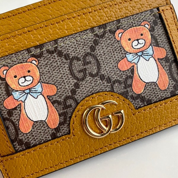 [해외배송]Gucci 구찌 카이 곰돌이 카드지갑