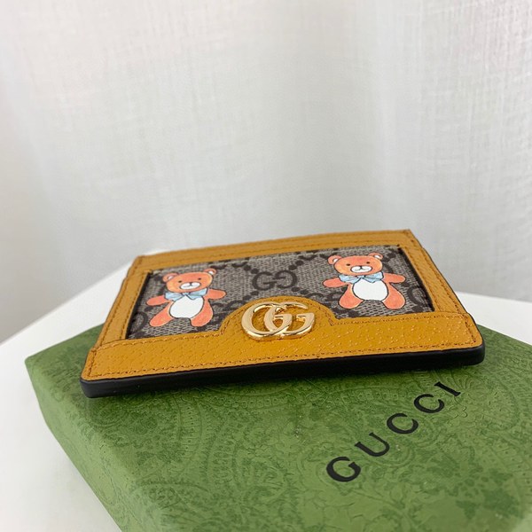 [해외배송]Gucci 구찌 카이 곰돌이 카드지갑