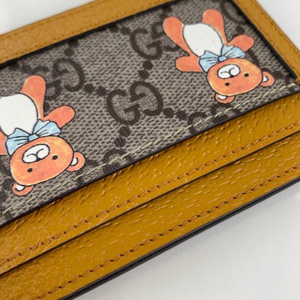 [해외배송]Gucci 구찌 카이 곰돌이 카드지갑