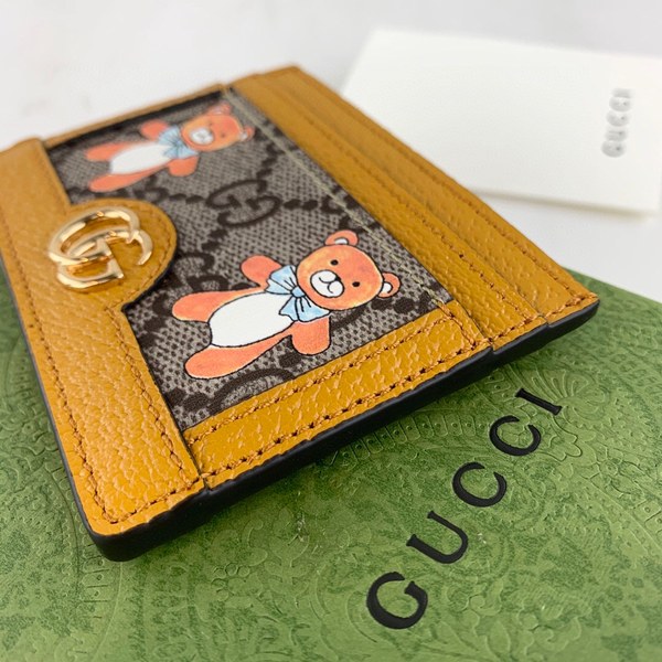 [해외배송]Gucci 구찌 카이 곰돌이 카드지갑