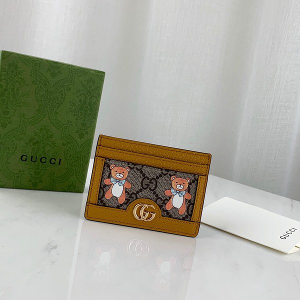 [해외배송]Gucci 구찌 카이 곰돌이 카드지갑