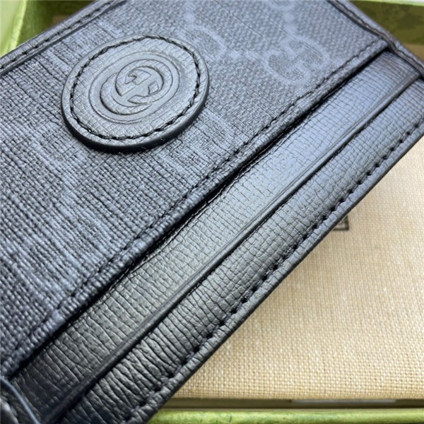 [해외배송]GUCCi  구찌 인터로킹 G 슬림 카드지갑 673002