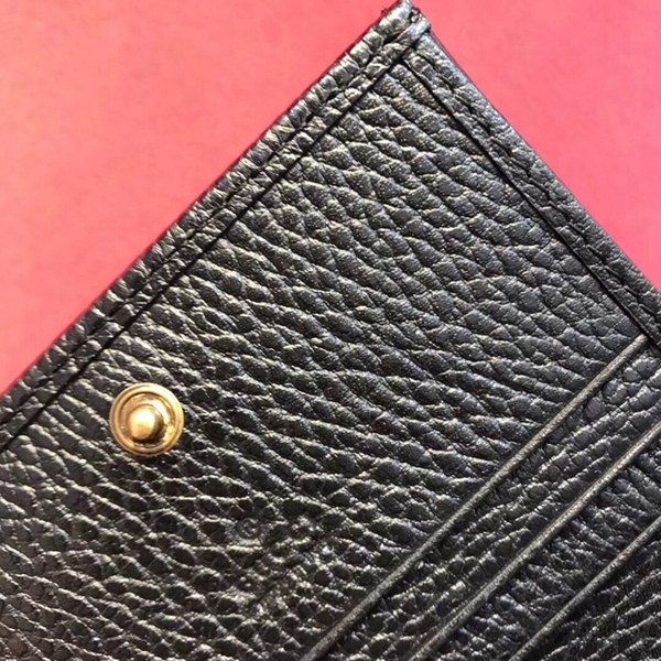 구찌 마몬트 버터플라이 카드지갑 499361 블랙