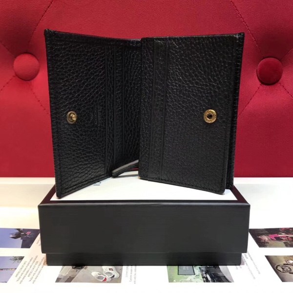 구찌 마몬트 버터플라이 카드지갑 499361 블랙