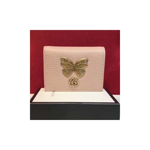 구찌 마몬트 버터플라이 카드지갑 499361연핑크