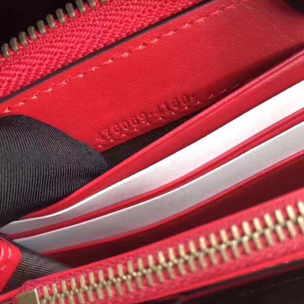 구찌 마가렛 꿀벅 지퍼장지갑 476069