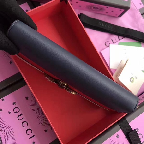 구찌 마가렛 꿀벅 지퍼장지갑 476069