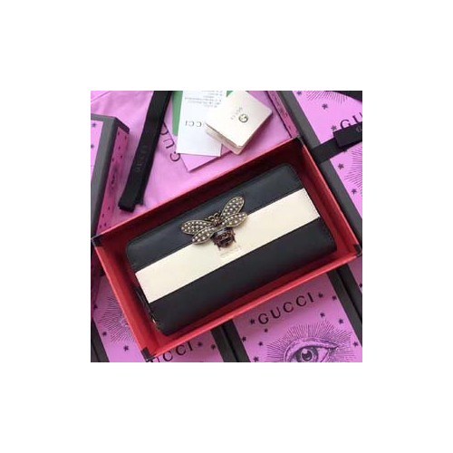 구찌 마가렛 꿀벅 지퍼장지갑 476069