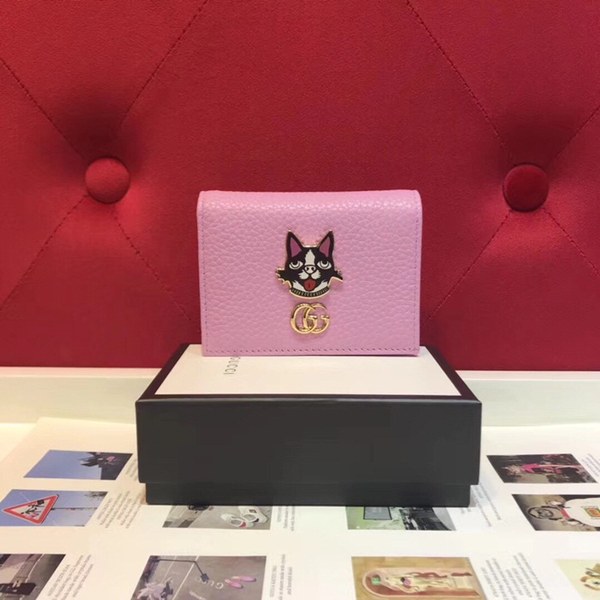 구찌 강아지 반지갑 핑크