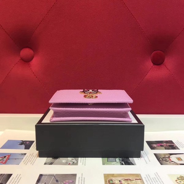 구찌 강아지 반지갑 핑크