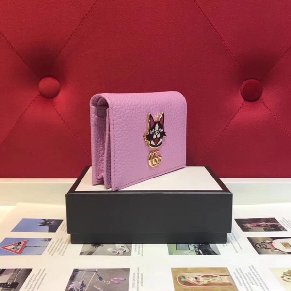 구찌 강아지 반지갑 핑크