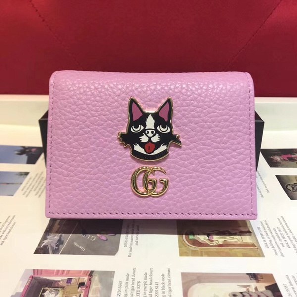 구찌 강아지 반지갑 핑크