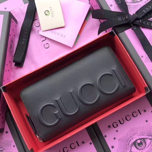 구찌 신상 가죽지퍼장지갑 421848