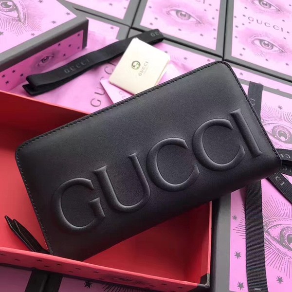 구찌 신상 가죽지퍼장지갑 421848