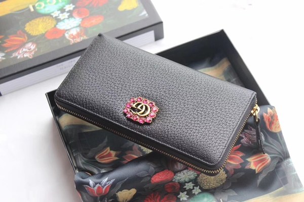 구찌 장지갑 499793 블랙