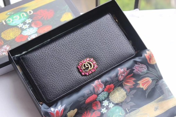 구찌 장지갑 499793 블랙