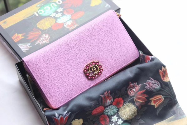 구찌 장지갑 499793 연핑크