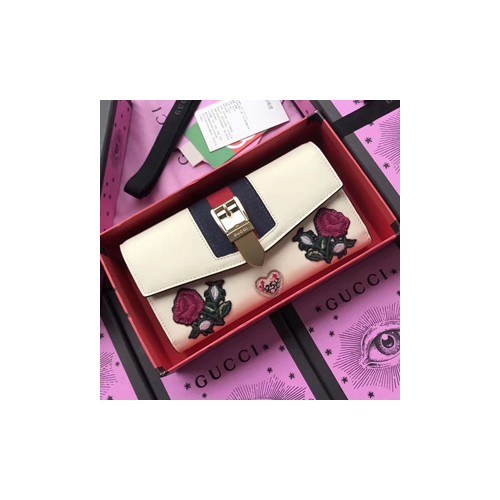 구찌 실비 장지갑 476084