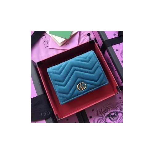 구찌 마몬트 벨벳 지갑 466492