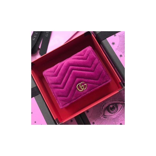 구찌 마몬트 벨벳 지갑 466492