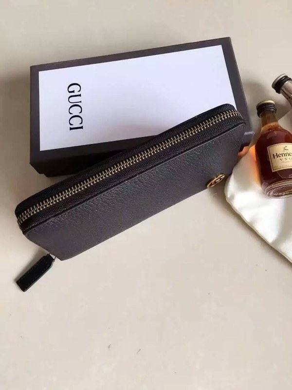 구찌 지퍼장지갑 428736 블랙