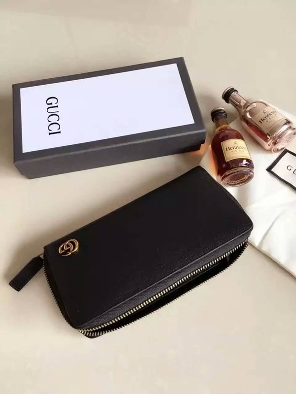 구찌 지퍼장지갑 428736 블랙